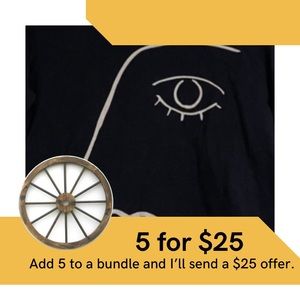 ❤️ Truly, Madly, Deeply modern art graphic t-shirt.